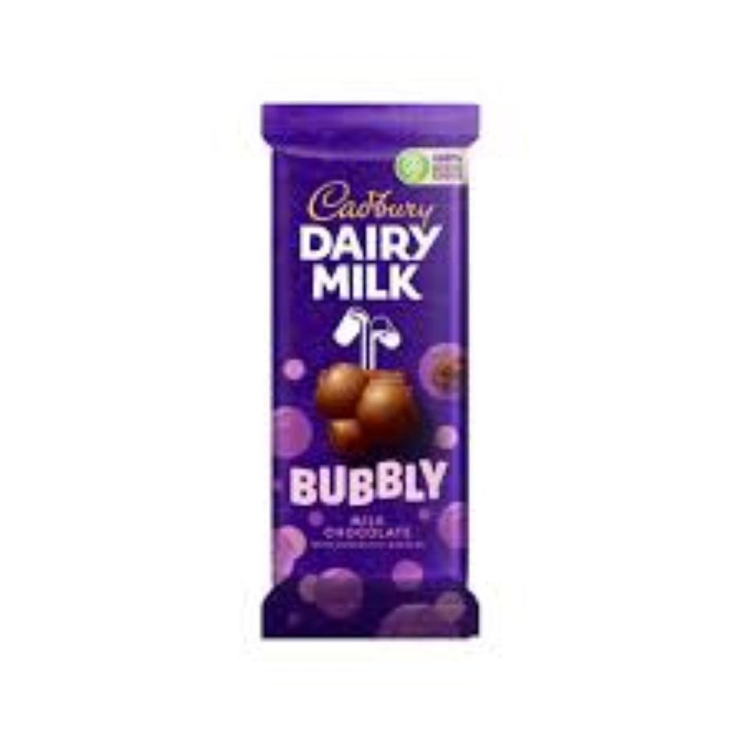 CADBURY DAILY MILK BUBBLY 87G